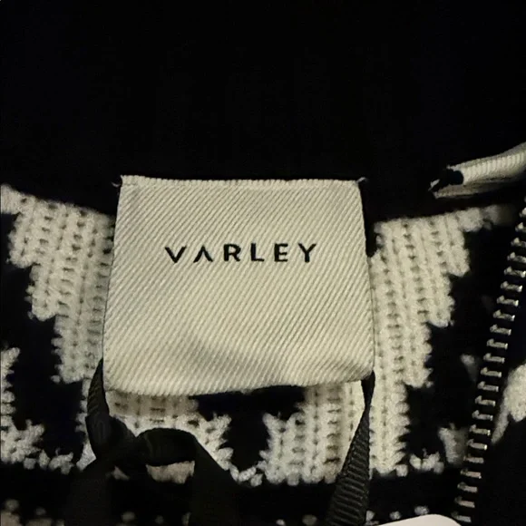 NWT VARLEY SIGRID FAIRISLE HALF-ZIP SWEATER